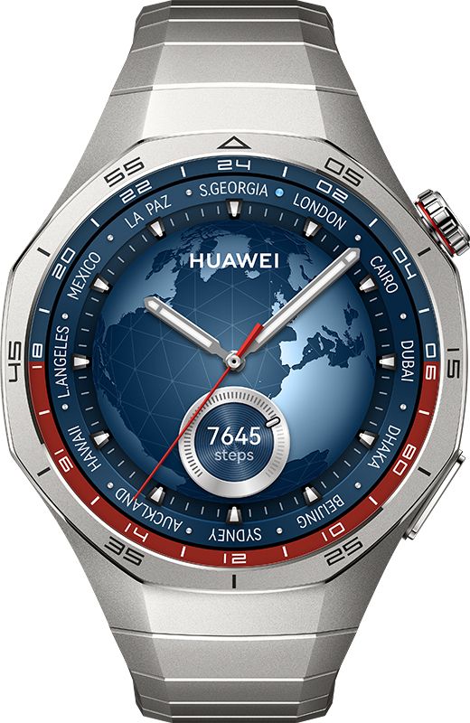Huawei GT 5 PRO 46mm, 14 Days Battery, Built-in maps, Bluetooth,Pro-level sports Smartwatch (Titanium Strap, 46.0)