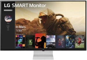 LG 108.0 cm (43 inch) 4K Ultra HD IPS Panel with WebOS, Smart Monitor (43SQ700S-WB.ATRLMSN)  (Response Time: 5 ms, 60 Hz Refresh Rate)