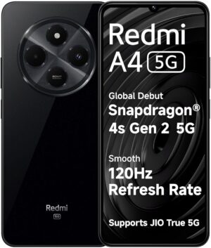REDMI A4 (Starry Black, 128 GB)  (6 GB RAM)
