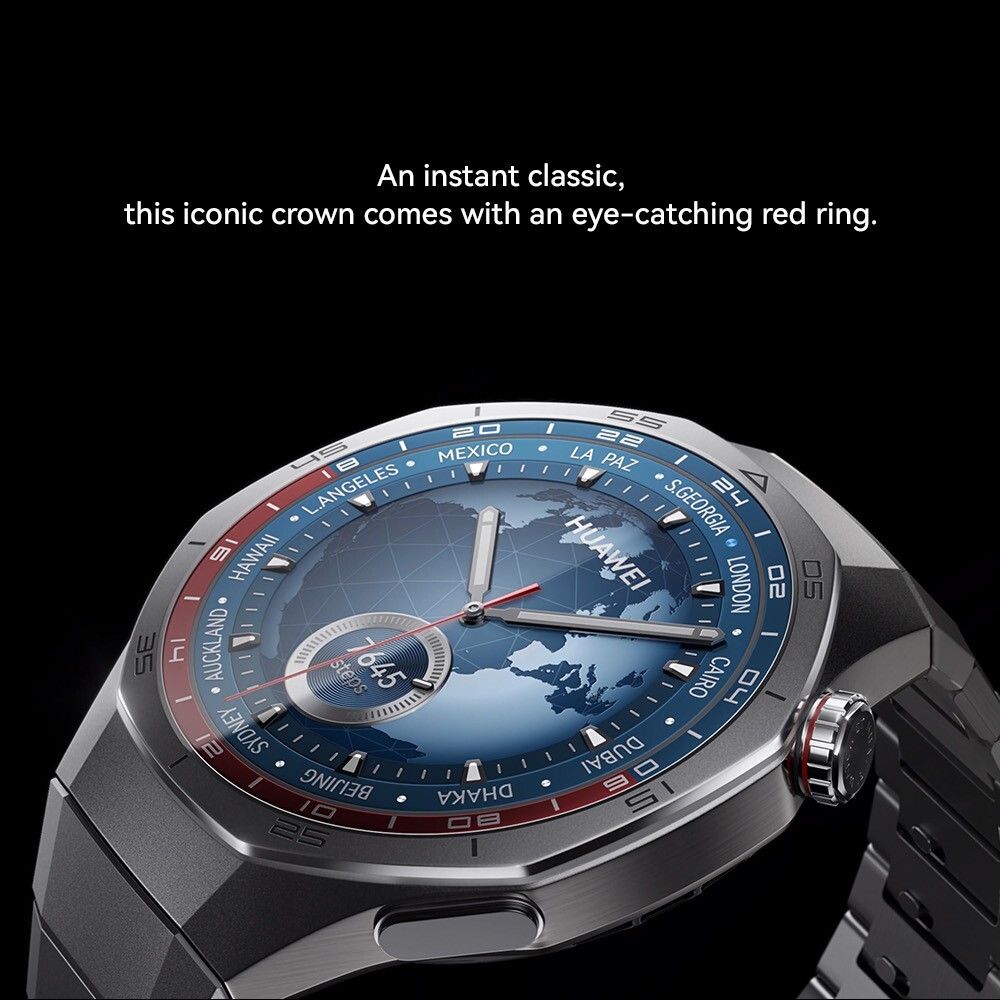 Huawei GT 5 PRO 46mm, 14 Days Battery, Built-in maps, Bluetooth,Pro-level sports Smartwatch (Titanium Strap, 46.0) - Image 4