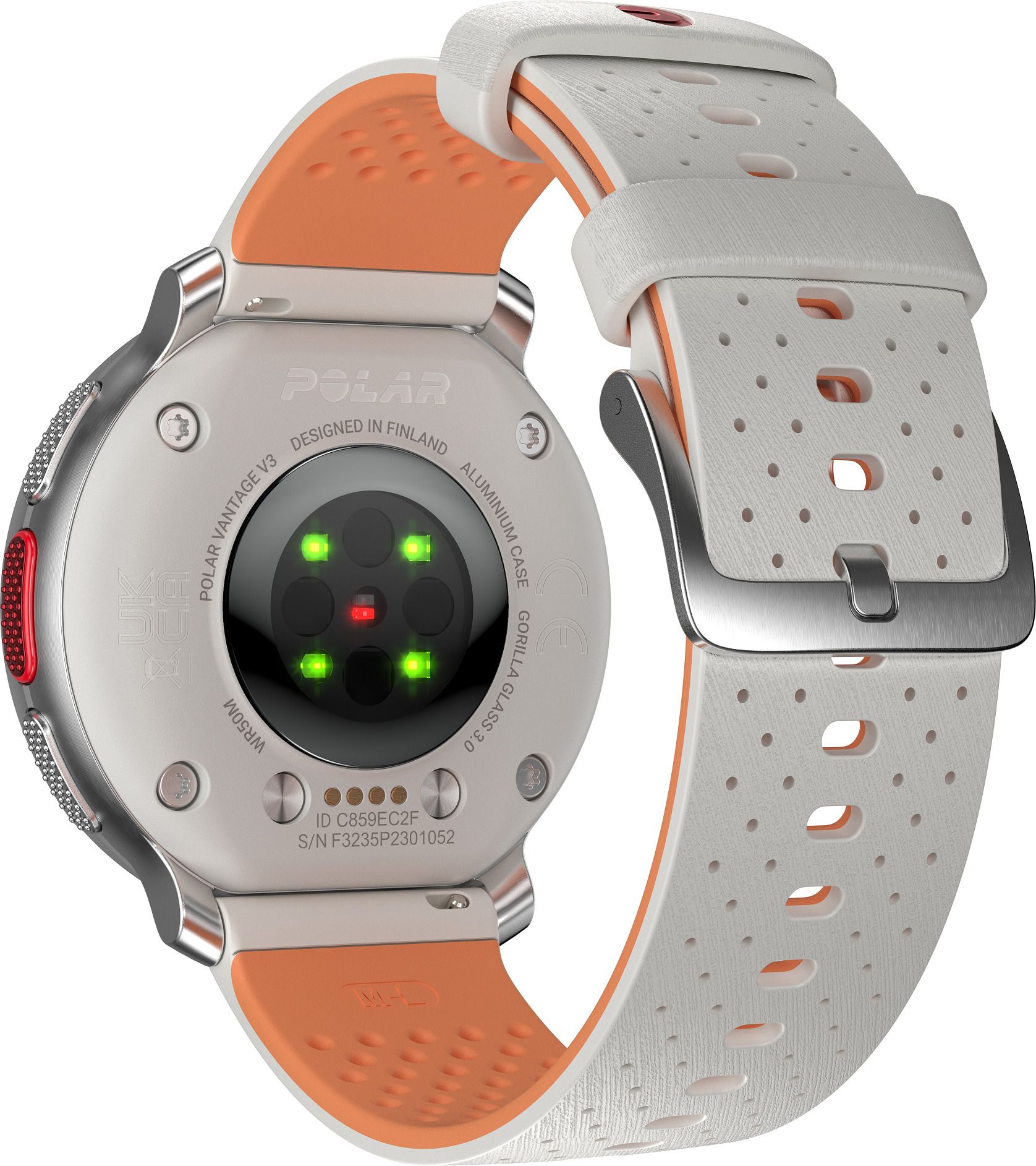 Polar Vantage V3-Premium Multisport Watch, Heart Rate Monitor (Sunrise Apricot) Smartwatch (Sunrise Apricot Strap, Free Size) - Image 4