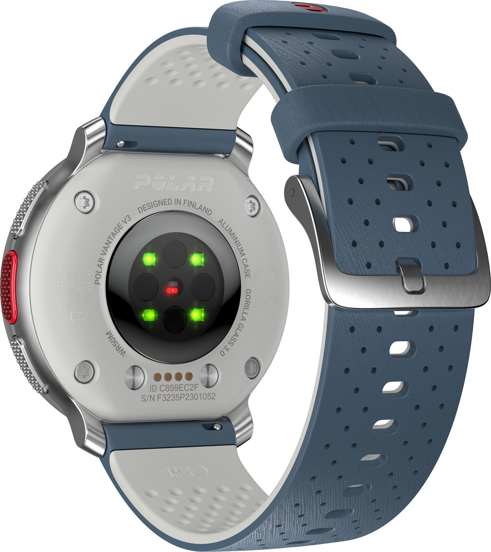 Polar Vantage V3-Premium Multisport Watch, Heart Rate Monitor (Sky Blue) Smartwatch (Sky Blue Strap, Free Size) - Image 4
