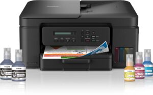 brother DCP-T730DW Multi-function WiFi Color Ink Tank Printer (Borderless Printing) for Print/Copy/Scan with ADF Printer