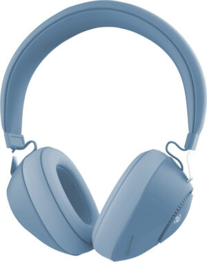 ZEBRONICS Zeb-Duke, with 60h Backup, BT v5.3, Gaming Mode, ENC, LED Lights, Dual Pairing Bluetooth  (Blue, On the Ear)
