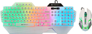 ZEBRONICS Zeb-Optimus(Zeb-KMC 2) Wired USB Standard Gaming Keyboard Compatible with Desktop, Laptop, Mac